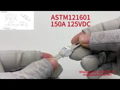 A202008 250A 125VDC Ceramic Automotive Fuses Short Circuit Protection Small Size 70VDC Rated