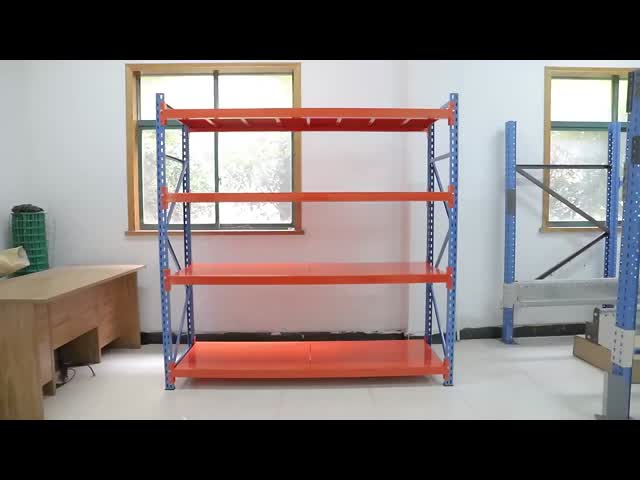 長距離中型用棚 1層 - 5層産業用スタッキング棚
