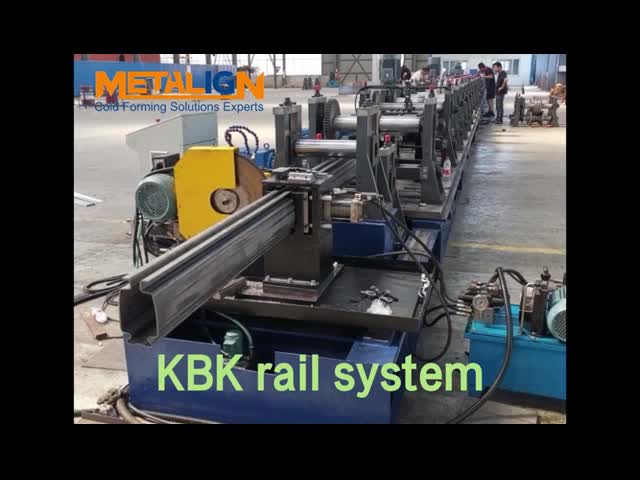 3-5mm 4 Different Dimensions KBK Customized Roll Forming Machine 18 Forming stations