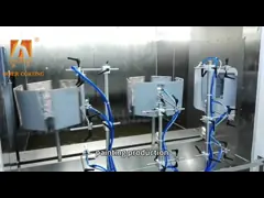 Электростатическая линия покраски для чистого и упорядоченного мастерской окружающая среда системы подачи краски для производства осей краски