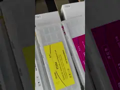 Ink cartidge T725A T725A T7251 T7252 T7253 T7254 600ml 6PCS Empty Refillable Ink Cartridge 600ml Wiith One Time Chip compatible for Epson F2100 F2000 F2130 F2140 F2150 F2160 Printer HONGTAIPART