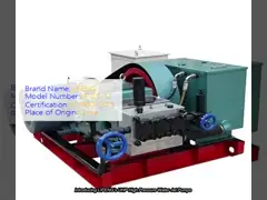UHP High Pressure Water Jet Pumps UHP Water Blasting Rust Paint Remove
