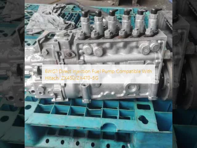高品質 6WG1 直射燃料ポンプ ヒタチ ZX450 ZX470-5G 部品