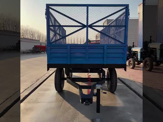 3t 農用トレーラー 農業機械 赤色 エアブレーキ 7C-3 30-50HP