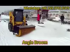 1050 kg JC75 Skid Steer Loader 0.5m3 Jamaika'da satılık