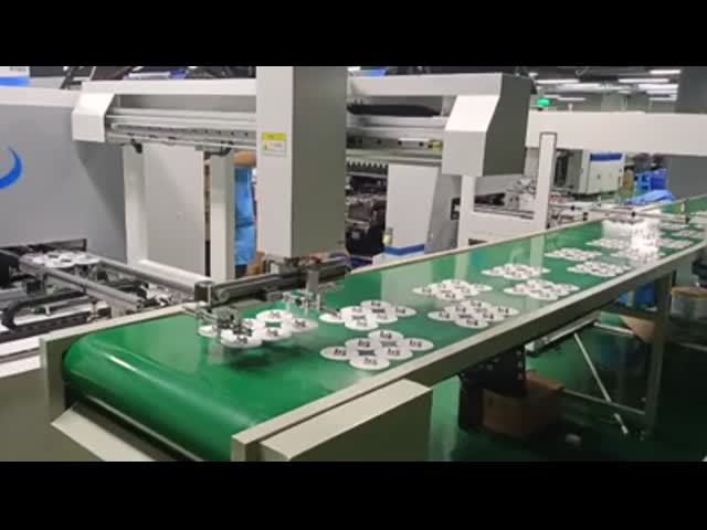 SMT 自動ロボットアーム転送マシン ベルト PCB リンクコンベヤー 組み立てライン