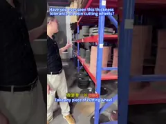 ±0.05mm Accuracy Precision Cutting Wheel with 7/8 Inches Arbor Size and Grit Ranging from 40 to 1200