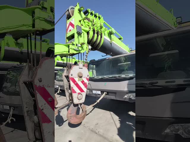 Una grúa de camión Zoomlion de 55 t con buen estado para venta caliente El video
