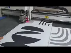 China Customized Automatic Cloth Cutting Machine 220V / 380V Computerized Fabric Cutting Machine supplier