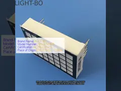 شاشة LED مربعة حمراء مشرقة فائقة DOT مصفوفة 5 * 7 لمؤشر رقم طابق المصعد