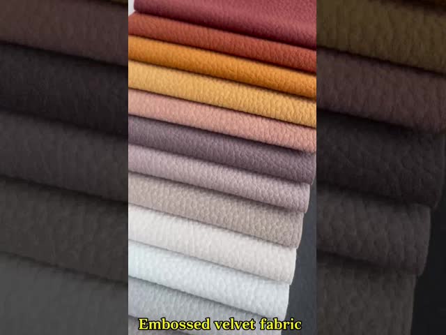 Embossed Luxury Sofa Fabric Flame Retardant With Flower Print Digital Style