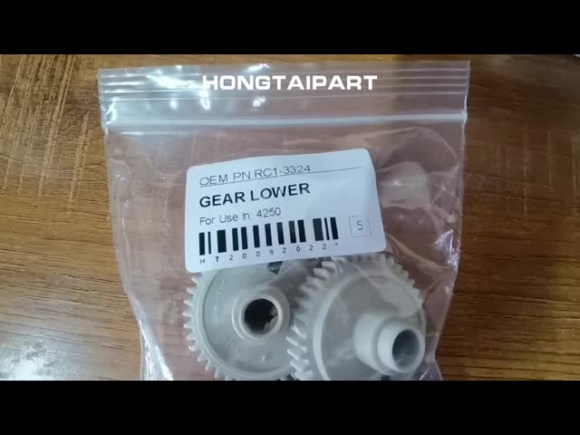 RC1-3324-000 RC1-3325-000 RM1-1091-000 Drive Gear for H P 4200 4240 4250 4300 4350 4345 Upper Fuser Roller Gear 40T Printer Clutched Lower Pressure