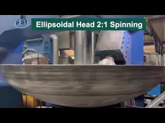 Special Alloys Pressure Vessel Elliptical Head For Filter Vessels And Reactors