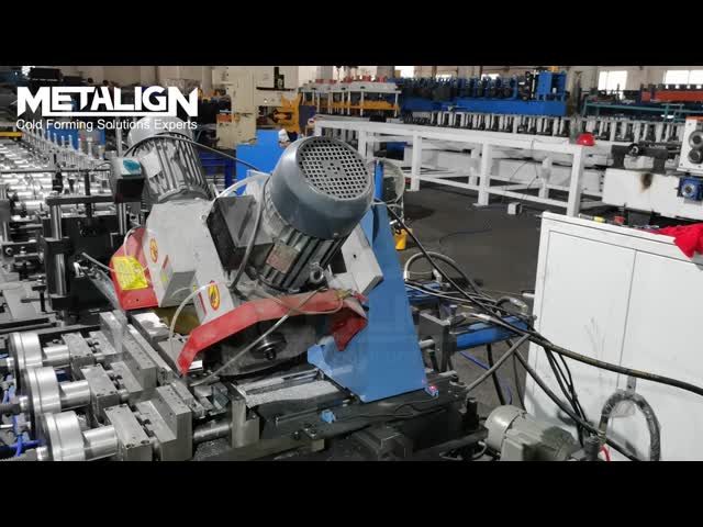 Window Door Frame Roll Forming Machine Customized Punching Cutting Solution