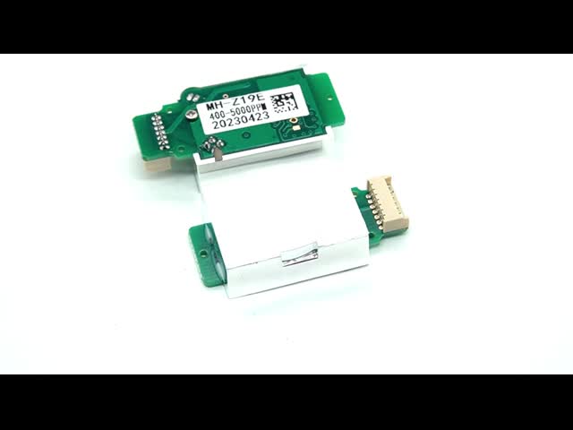 MH-Z19E NDIR赤外線ガスモジュール 125mA 5Vの電源のピーク電流で空気中のCO2を検出