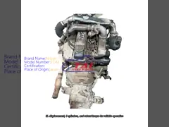 Japanese Used Auto Parts TD42 Turbo Engine Without Gearbox Japanese Car Parts for Nissan Patrol Wooden Box Diesel Engine Steel