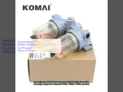 Separador de água 600-311-9330 Conjunto de filtros diesel para Komatsu PC130 PC200 PC210 PC220 PC360