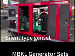 640KW  Silent Diesel Generator Sets with Cummins engine