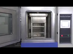 15kg थर्मल शॉक परीक्षण ठंडे तापमान कक्ष 2pcs ROHS थर्मल शॉक परीक्षण कक्ष