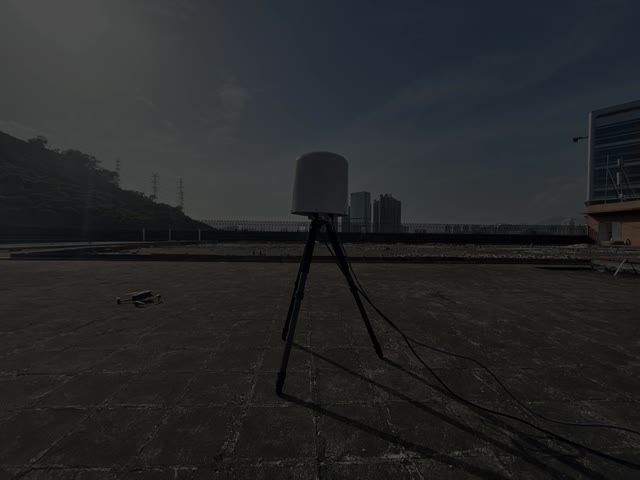 コンパクトデザイン 固定型UAV検出装置 IP65 厳しい環境条件