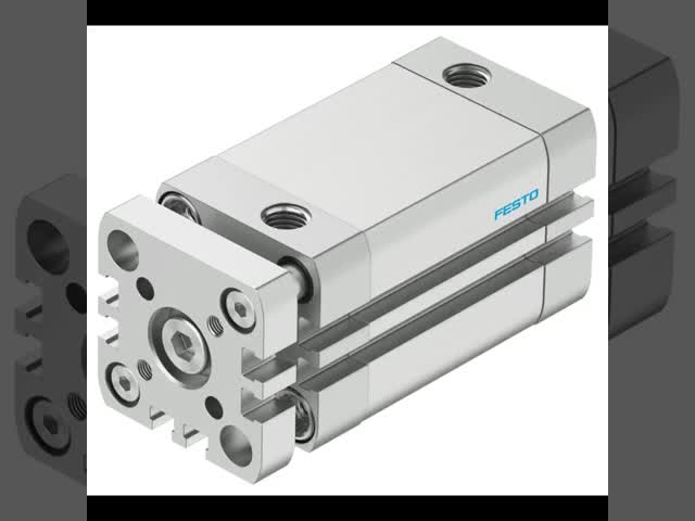 Guide Piston Rod ISO 21287 Double Acting Standard Hole Pattern Compact Cylinders FESTO 577212 ADNGF-20-30-PPS-A	574027  ADNGF-32-40-PPS-A