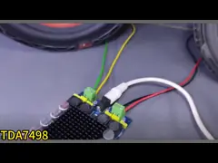 CA-7498 DC14-34V لوحة مكبرات الدرجة D 2X100W لوحة صوتية مزدوجة القناة مع TDA7498 Chip Best
