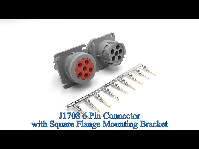 J1708 Connector 6 Pin Deutsch HD10-6-12P