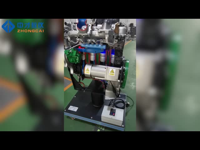 専門学校 ディーゼルエンジン トレーナー 鉄鋼エンジン 切断モデル