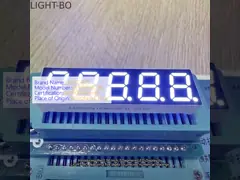 0.56 بوصة 7 قطعة شاشة LED مع 5 أرقام لقراءات رقمية دقيقة