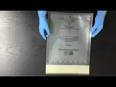 NOISH 42 7 Slot 95kpa Compliant Transport Bags With Absorbent Paper