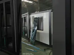 Baja Galvanis Modular Lipat Keluar Expandable Starter Rumah Pribadi