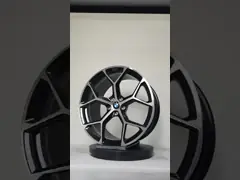 10x19ET20/11.5x19ET30/5-120/72.56 roues forgées brillant visage noir usiné Pour BMW M3 E92