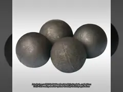 HRC60-68 Wear Resistant Grinding Ball Cr8%-18% Casting Steel Grinding Ball For Mining