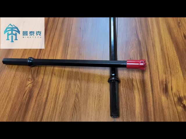 トップハンマーロックドリルH22 7度 鉱山トンネル掘削用のテンパードリルストッド シェンクヘックス 22 * 108mm