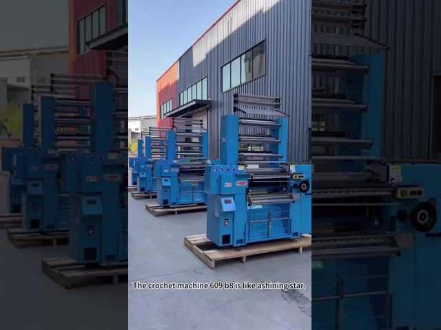 Fully Automatic Computer Lace Crochet Machine Knitting Machine Speed 1000 Rpm