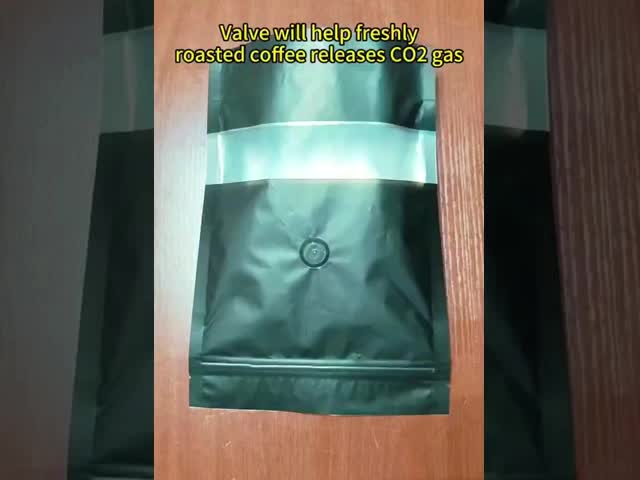 Односторонний клапан кофе дегазирующий клапан кофе остается свежим с упаковкой кофе