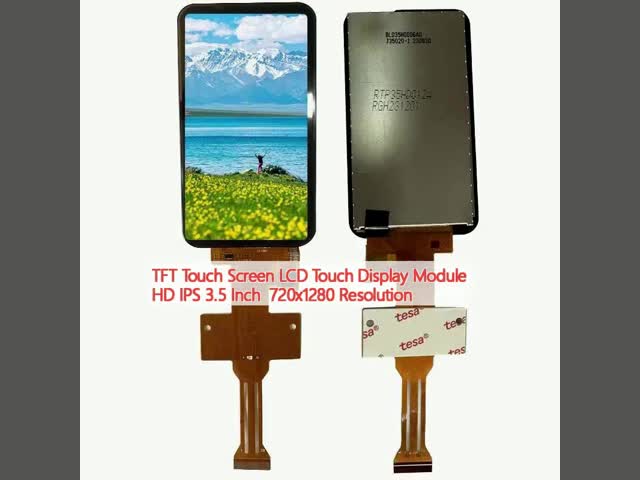 TFT Touch Screen LCD Touch Display Module HD IPS 3,5 polegadas Resolução 720x1280
