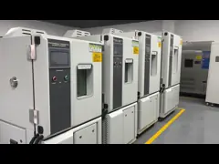 220V परिशुद्धता आर्द्रता तापमान सेंसर विविध परीक्षण वातावरण के लिए नम गर्मी परीक्षण कक्ष