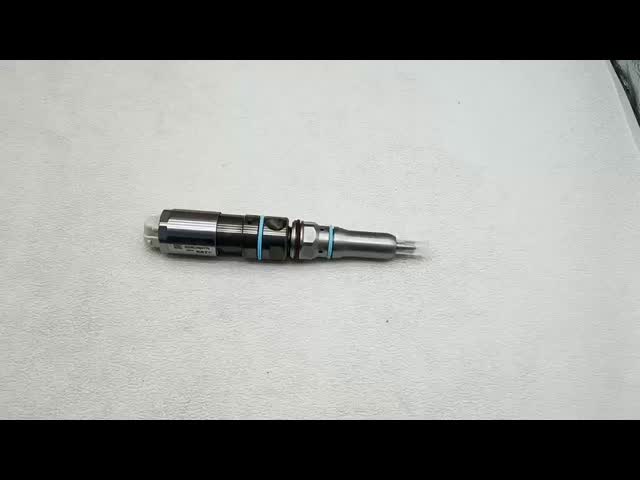 新しいコモンレール燃料注射器 456-3509 4563509 20R-5075 Cat C9.3 エンジン 336F 掘削機用 ビデオ