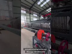 China Heavy Duty Hexagonal Wire Netting Machine Width 2200mm 3kW For Gabion Mesh supplier