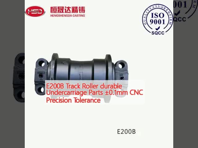 E200B 耐久性のある車輪部品 ±0.1mm CNC 精度許容量
