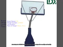 China Aluminum 2 25×15 M Folding Soccer Goal Portable Football Goal Post With Wheels supplier
