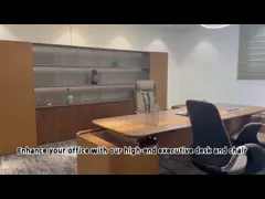 China Modern Wooden Writing Home Computer Table Single Executive Office Desk supplier