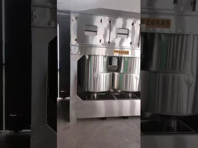 電気駆動サイクロン塔 垂直空気の流れの方向性 強力な空気の流れの分布