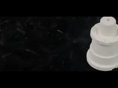 2.6-2.7g / Cm3 Refractory 75% Alumina Ceramic Column For Firing Ceramic