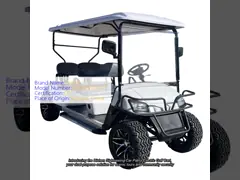 Sightseeing Car Patrol Electric Golf Cart