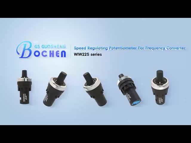 WIW22S 22mm 1w 10k Ohms Cermet Inverter Speed Regulator Potentiometer With Digital Dial
