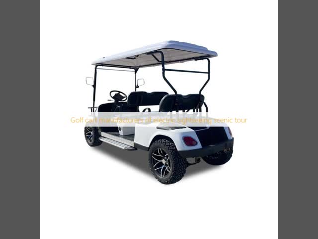 Golf cart manufacturers of electric sightseeing scenic tour