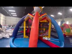 Große Welt des Sports Aufblasbare Karnevalspiele 3/4/5 In 1 Outdoor Aufblasbare Spiele