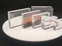 UV Resistant Acrylic Photo Frame Customized Logo Personalization Option